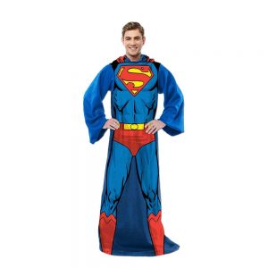 superman adult blanket throw